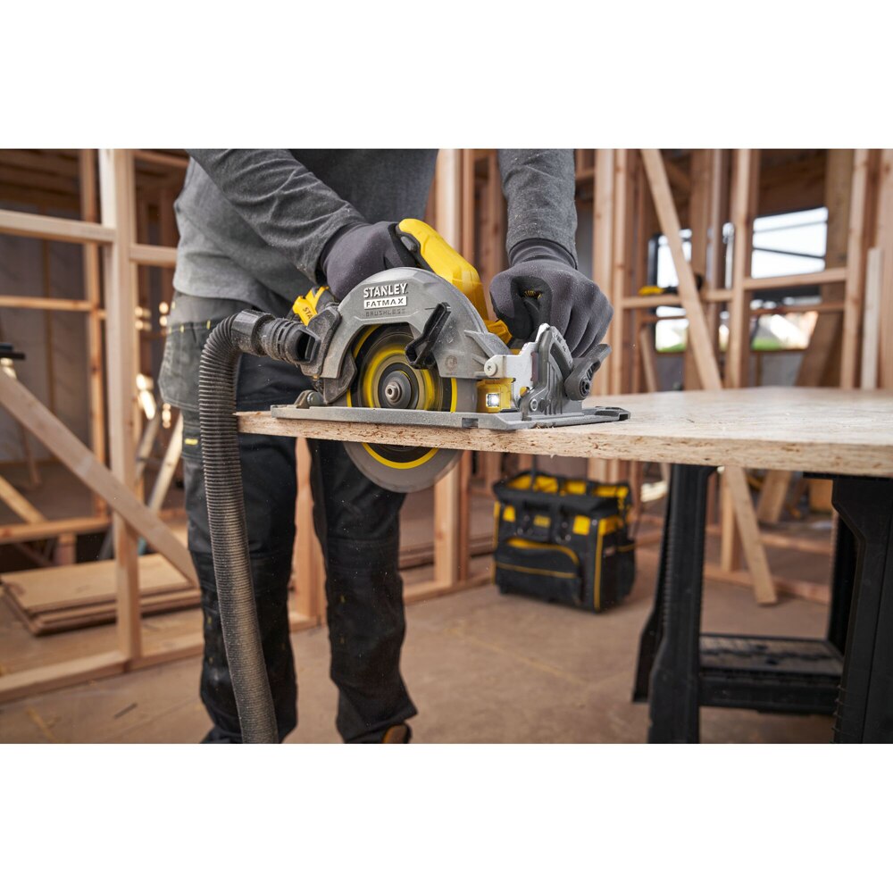 Fierastrau circular STANLEY FATMAX SFMCS551M1T, 18V, 190 mm, 4Ah, Li-Ion