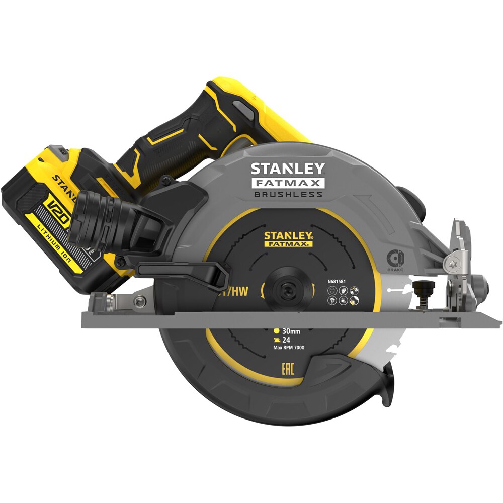 Fierastrau circular STANLEY FATMAX SFMCS551M1T, 18V, 190 mm, 4Ah, Li-Ion