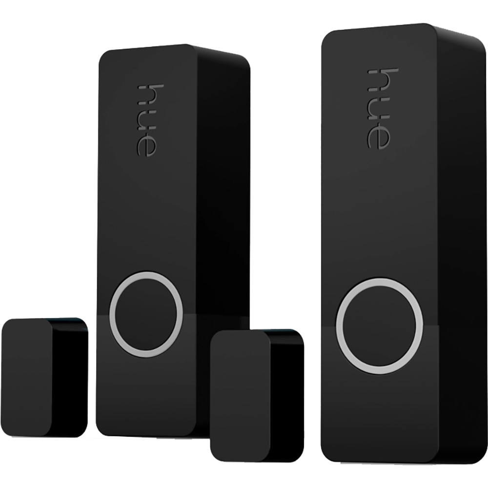 Senzor usa/fereastra PHILIPS HUE Dublu Contact Secure, Wi-Fi, negru