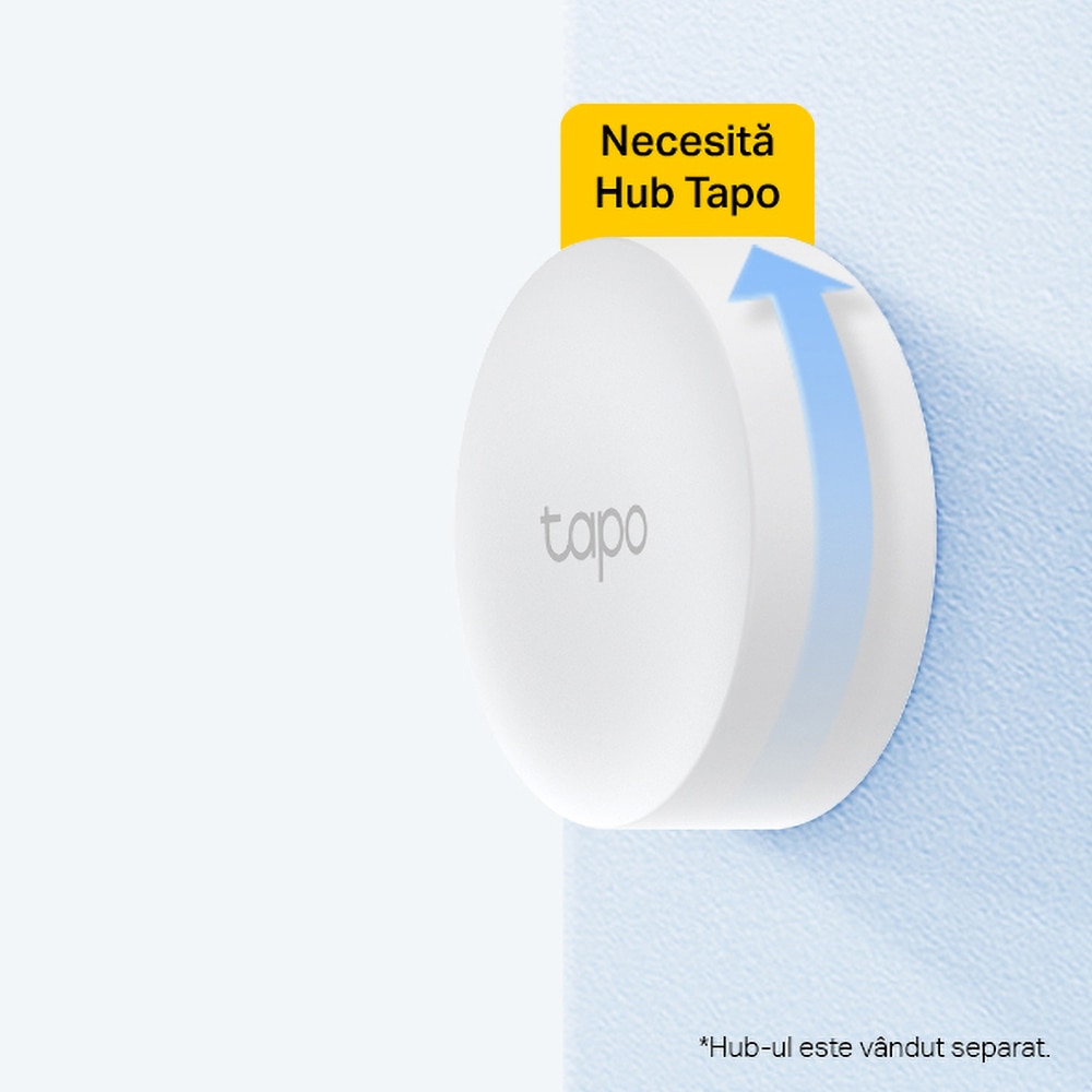 Comutator smart TP-LINK Tapo S200B, programabil, alb