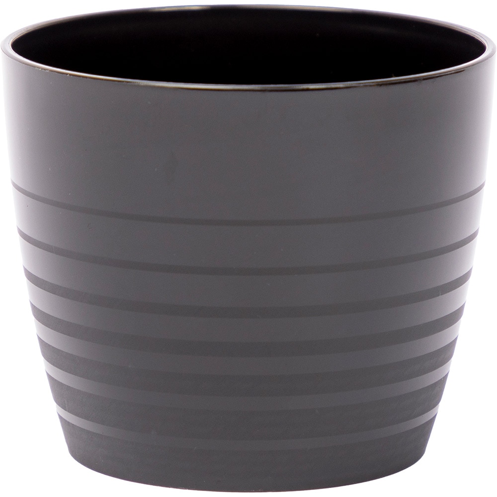 Masca ghiveci HARPLAST Silvia, D7 cm, plastic, negru