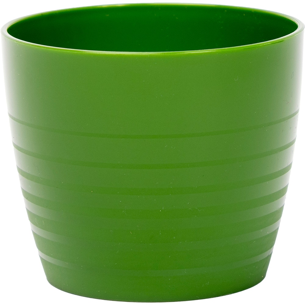 Masca ghiveci HARPLAST Silvia, D7 cm, plastic, verde pin
