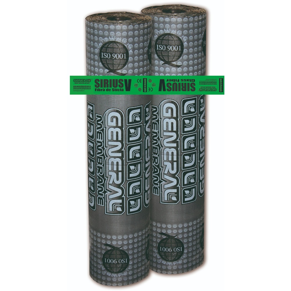 Membrana bituminoasa VA4 GENERAL MEMBRANE, ardezie, fibra sticla, 4Kg/M2, 10M2