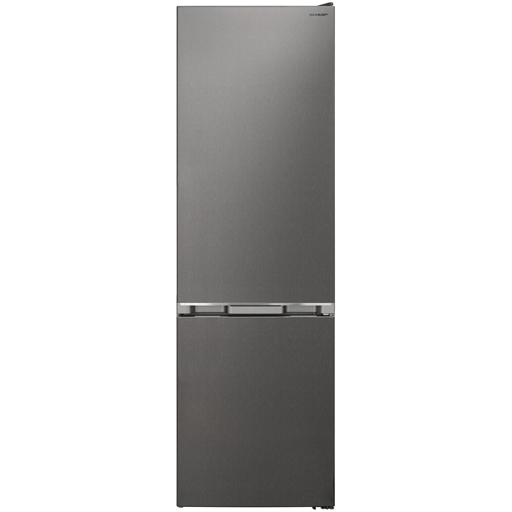 Combina frigorifica SHARP SJ-NBA32DMXPB-EU, No Frost, 367 l, H 201 cm, Clasa B, inox