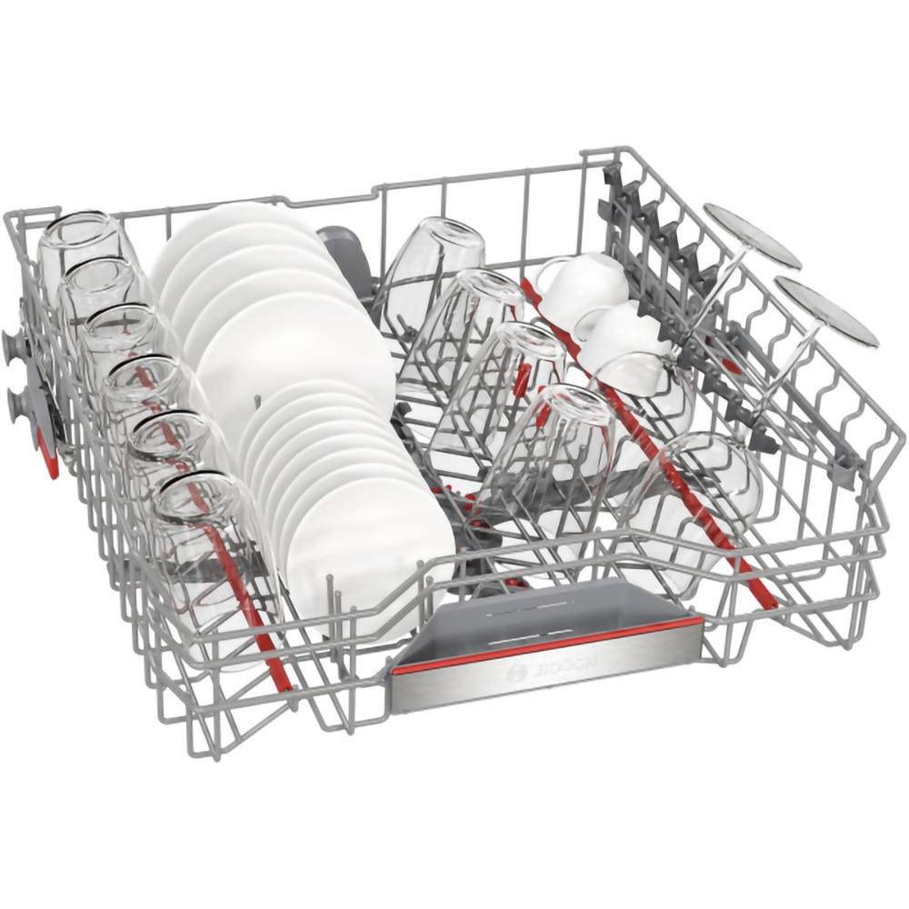 Masina de spalat vase incorporabila BOSCH SMH6ZCX24E, 14 seturi, 6 programe, 60 cm, Clasa B, panou comanda inox