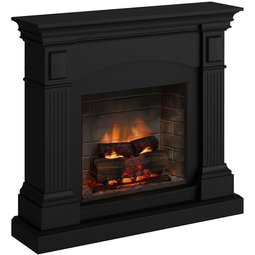 Semineu electric TAGU PowerFlame 2 Magna Deep Black, 1400W, Focar 3D, negru