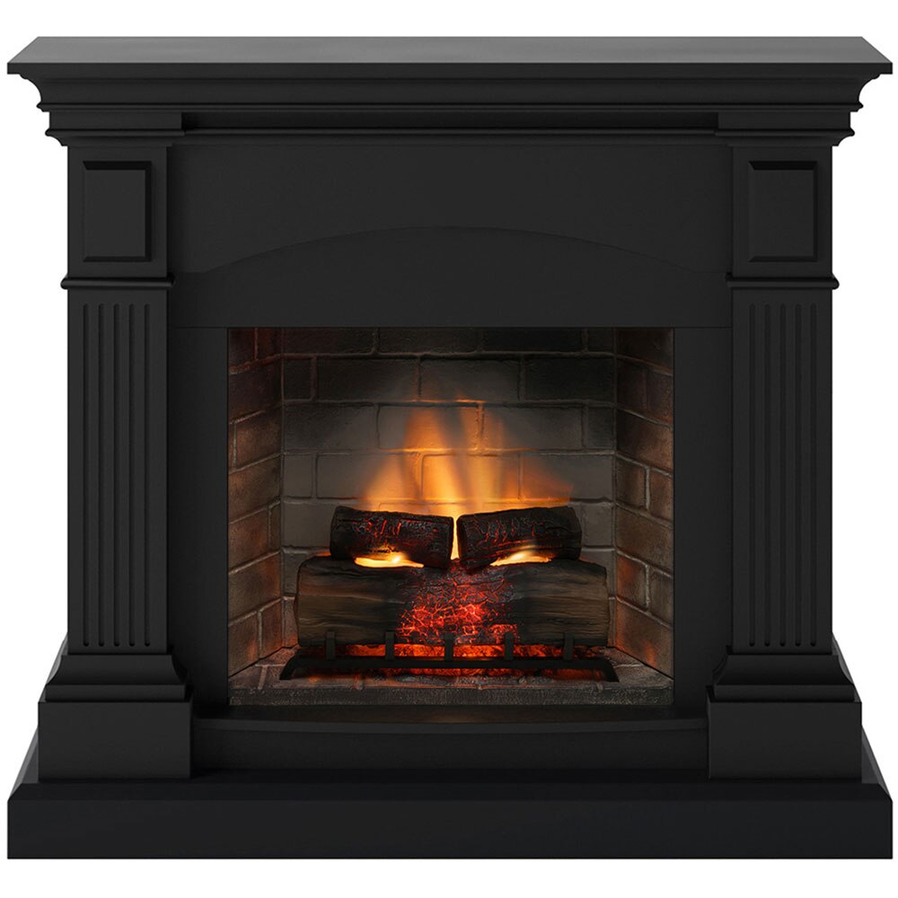 Semineu electric TAGU PowerFlame 2 Magna Deep Black, 1400W, Focar 3D, negru