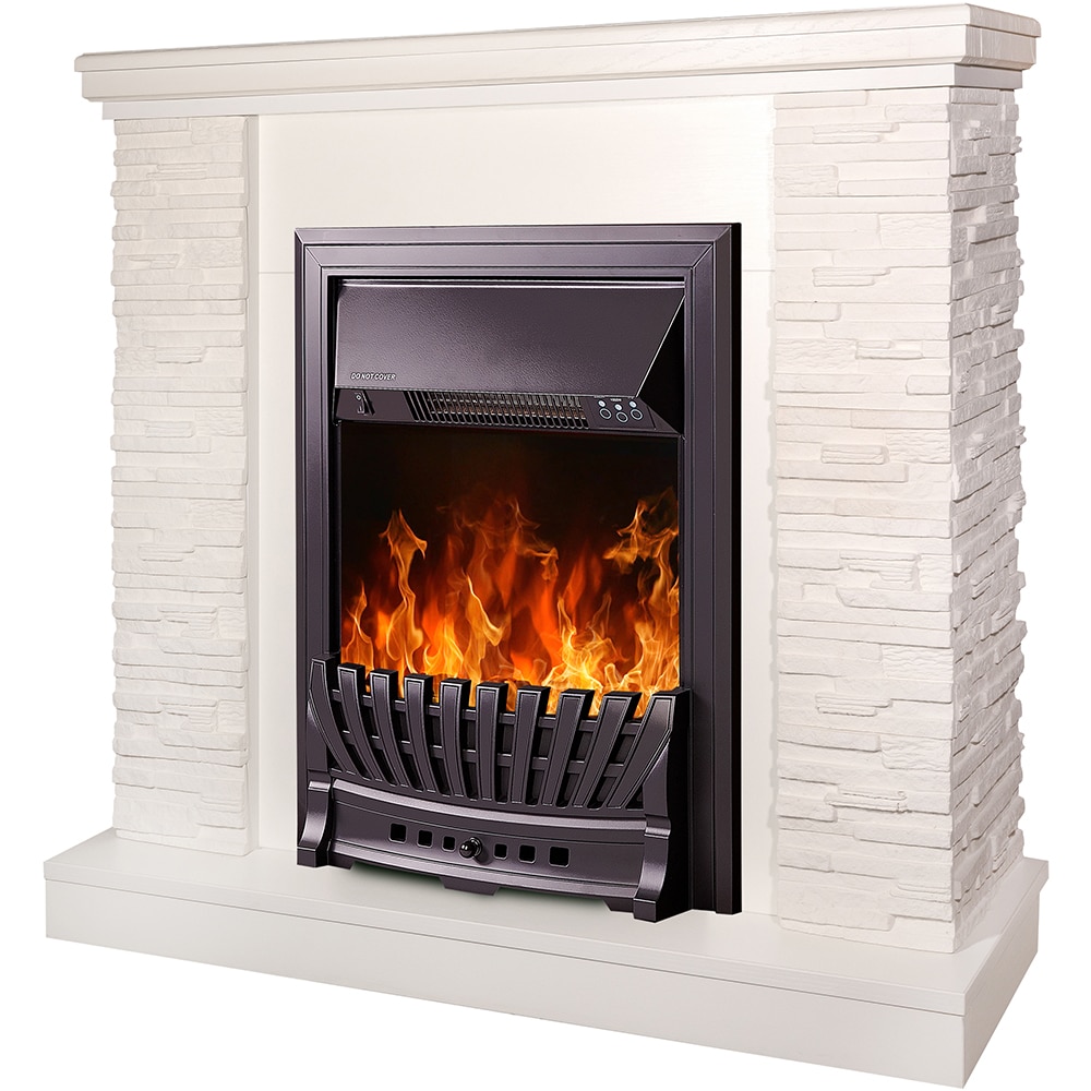 Semineu electric VORTEX VO4246, 2000W, Focar 3D, Crem