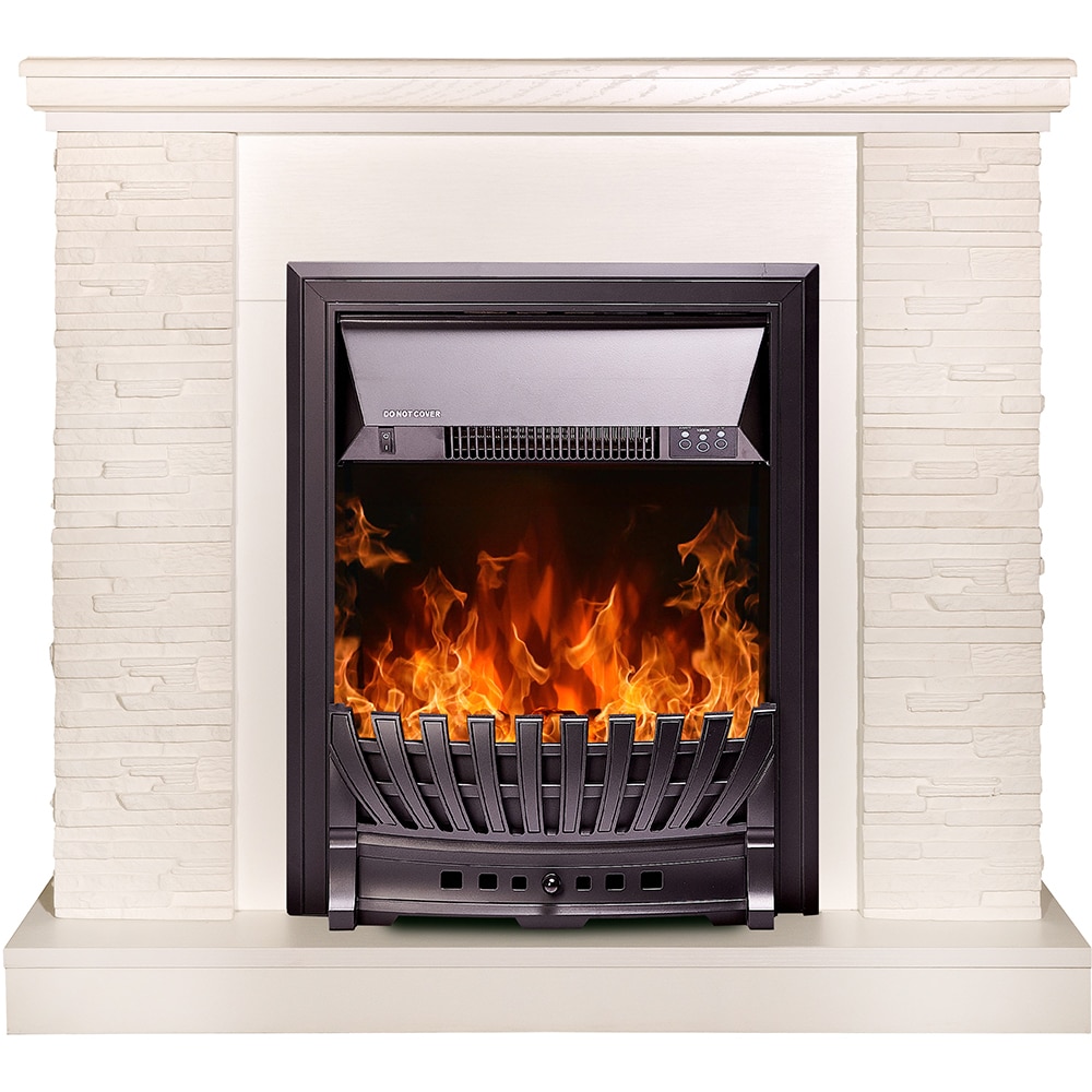 Semineu electric VORTEX VO4246, 2000W, Focar 3D, Crem