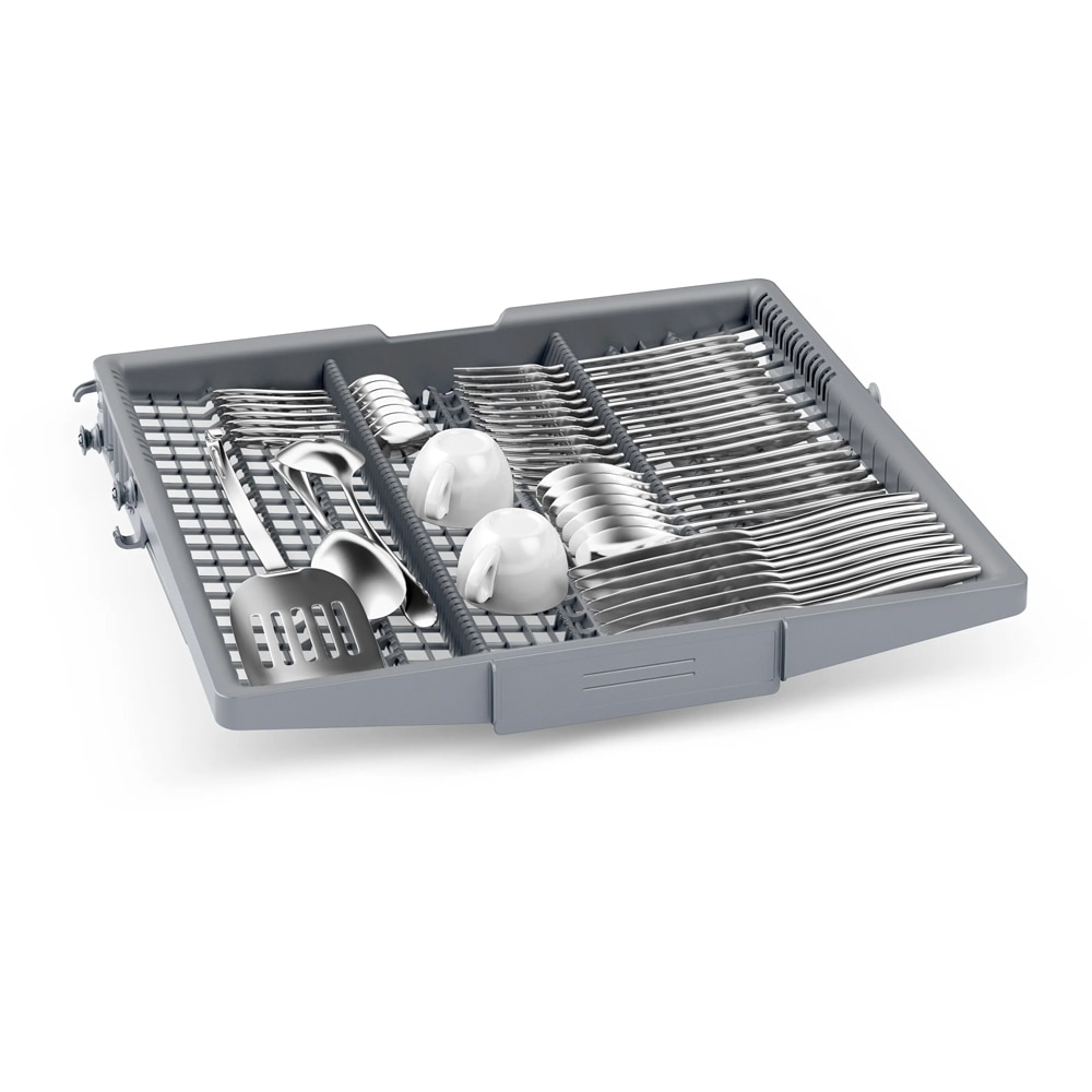 Masina de spalat vase incorporabila BOSCH SMV4HCX07E, 14 seturi, 6 programe, 60 cm, Clasa C, panou comanda inox