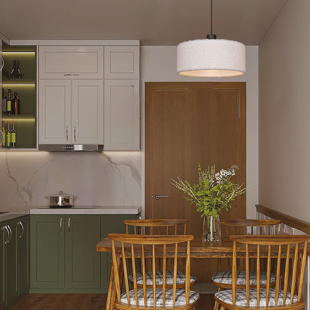 Pendul KLAUSEN Softy, E27, IP20, alb