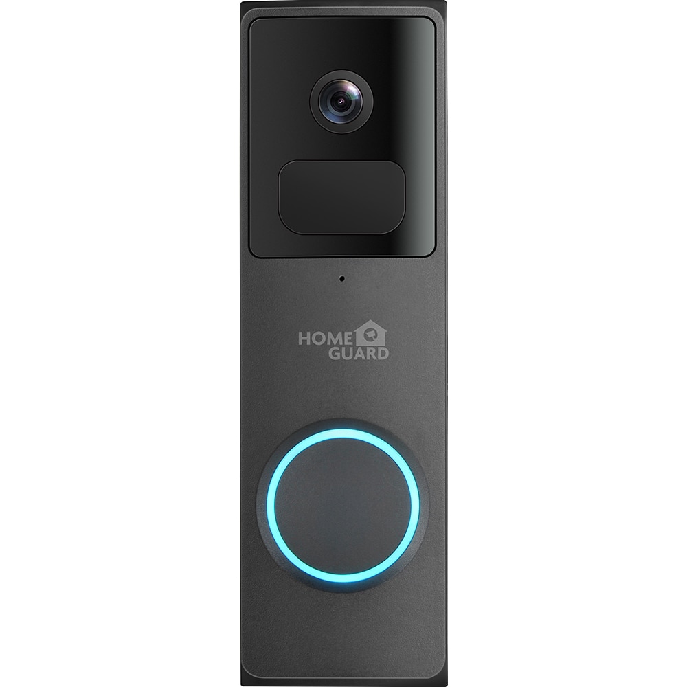 Sonerie video wireless HOMEGUARD, 1296P, Wi-Fi, 4.8AH, negru