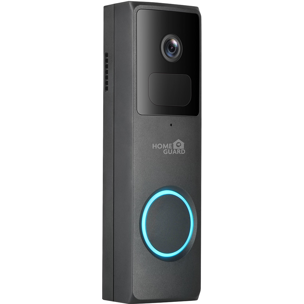 Sonerie video wireless HOMEGUARD, 1296P, Wi-Fi, 4.8AH, negru