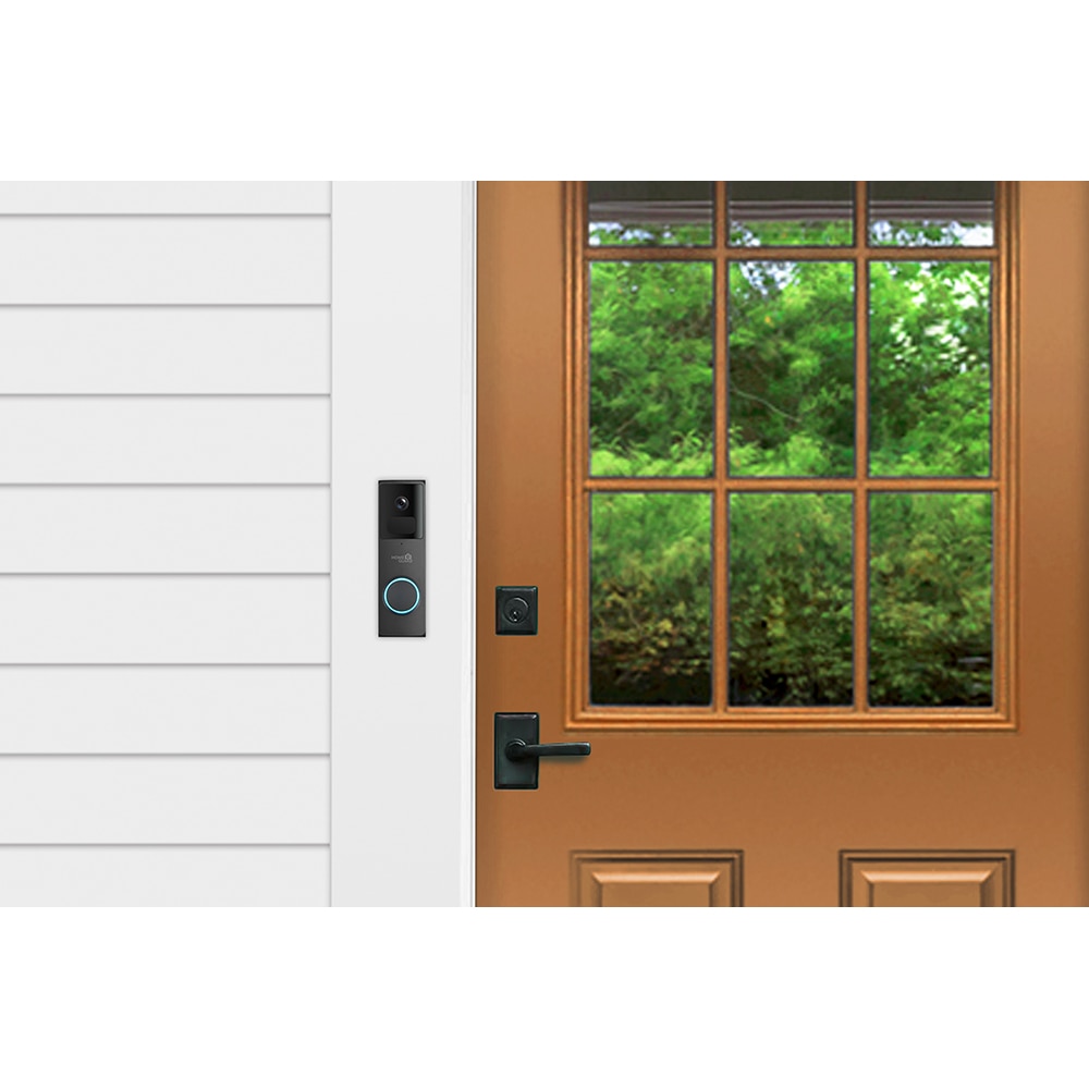 Sonerie video wireless HOMEGUARD, 1296P, Wi-Fi, 4.8AH, negru