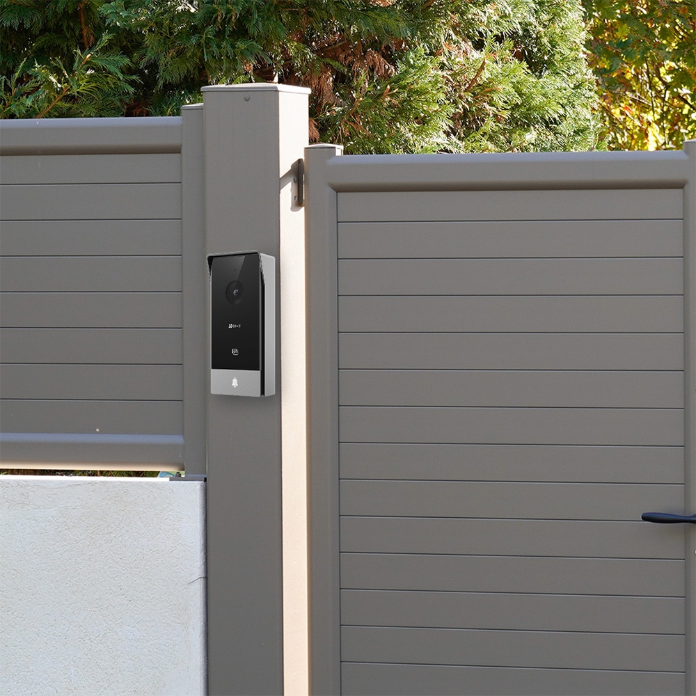 Interfon smart EZVIZ HP5, 1080P, ecran 7', Wi-Fi, comunicare bidirectionala, microfon, negru