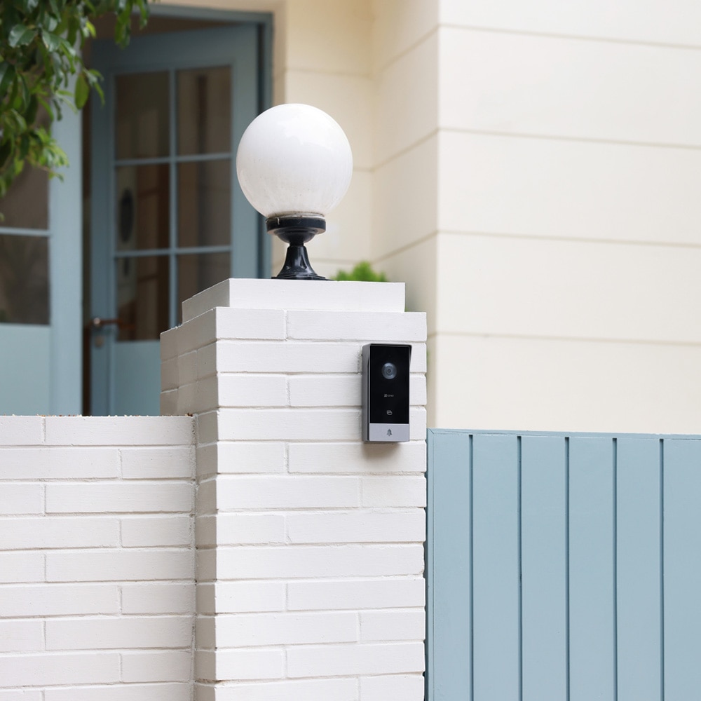 Interfon smart EZVIZ HP5, 1080P, ecran 7', Wi-Fi, comunicare bidirectionala, microfon, negru