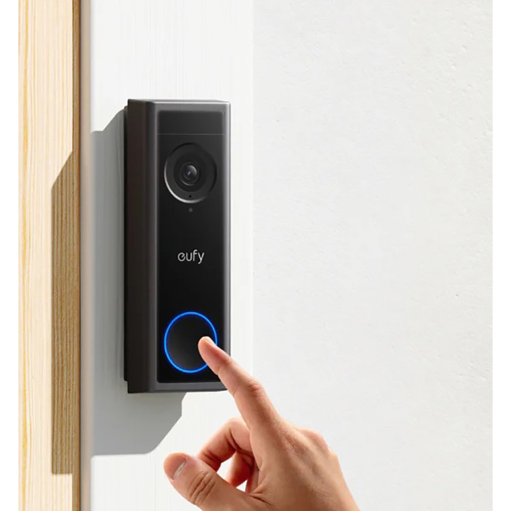 Sonerie wireless EUFY C30, 2K FullHD, 10m, negru