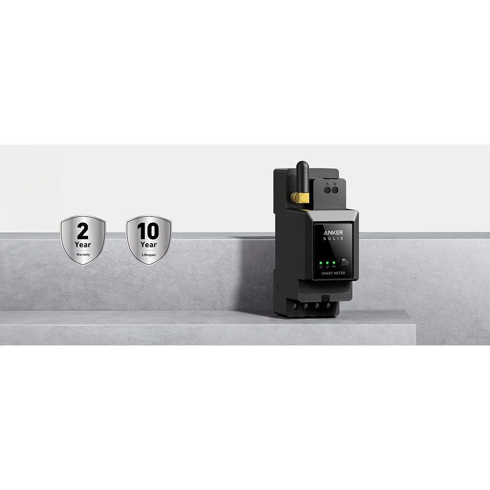 Smart meter ANKER Solix, negru