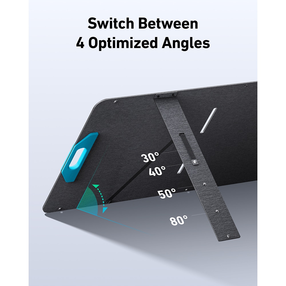 Panou solar fotovoltaic ANKER Solix PS200, monocristalin, 200 W, IP67, portabil
