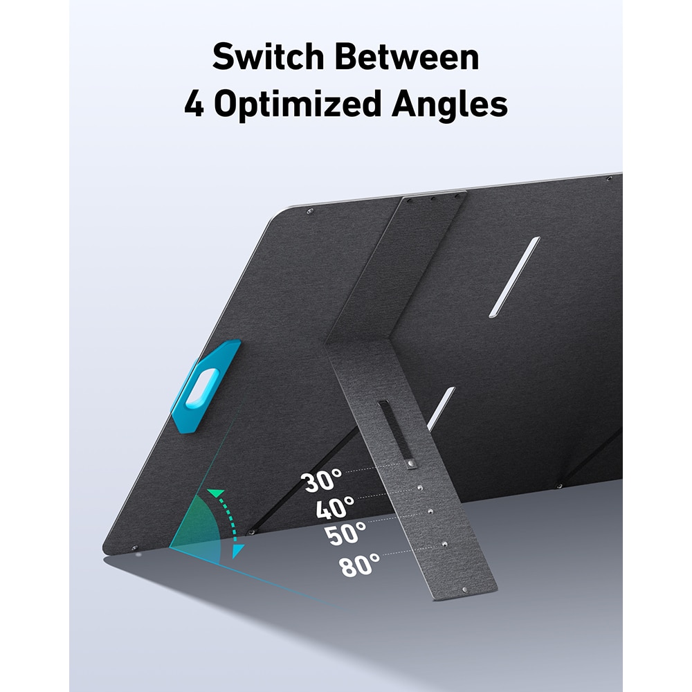 Panou solar fotovoltaic ANKER Solix PS400, monocristalin, 400 W, IP67, portabil