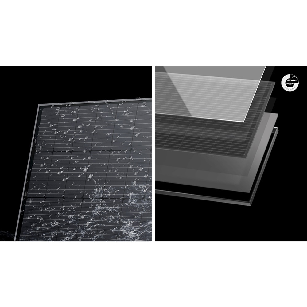 Set 2 panouri solare ECOFLOW, monocristalin, 400W