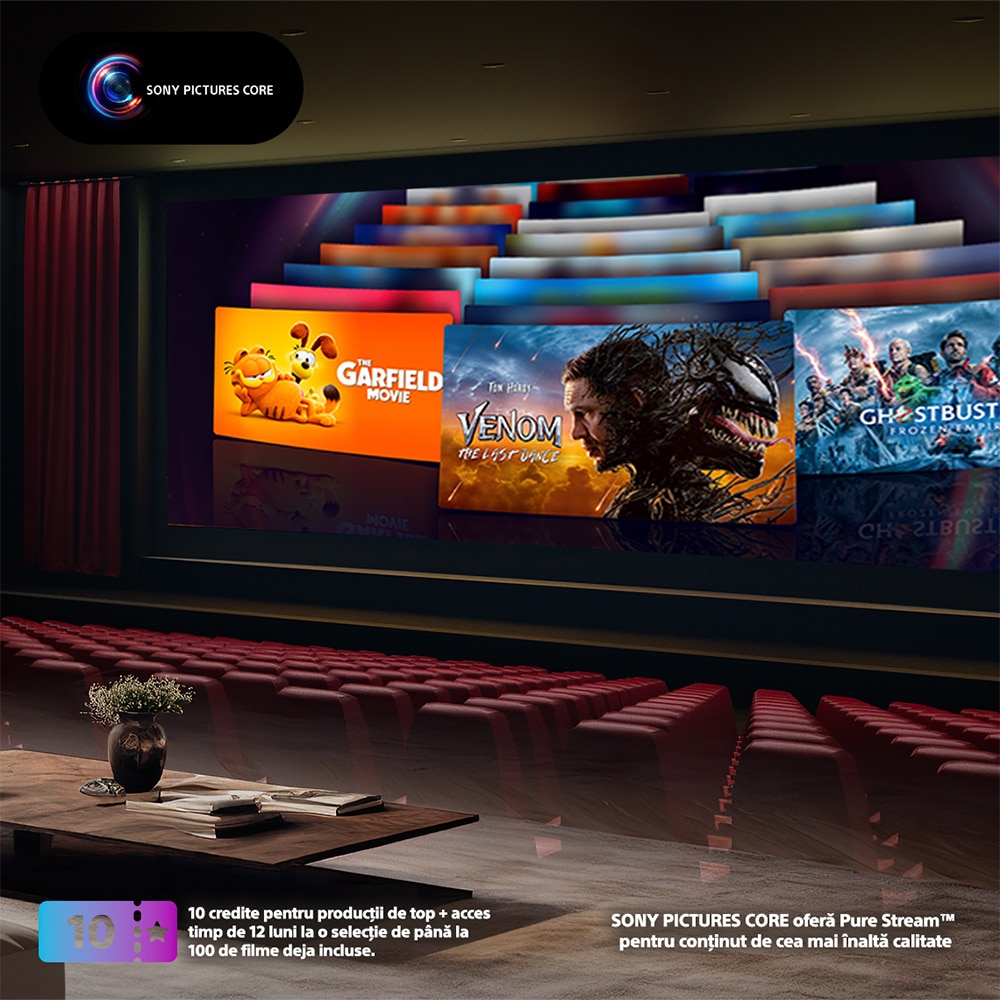 Televizor LED Smart SONY BRAVIA 3 K75S39, Ultra HD 4K, HDR, 189cm