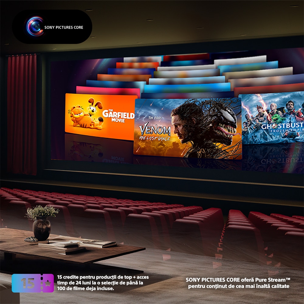 Televizor Mini LED Smart SONY BRAVIA 5 K55XR59, Ultra HD 4K, 139cm