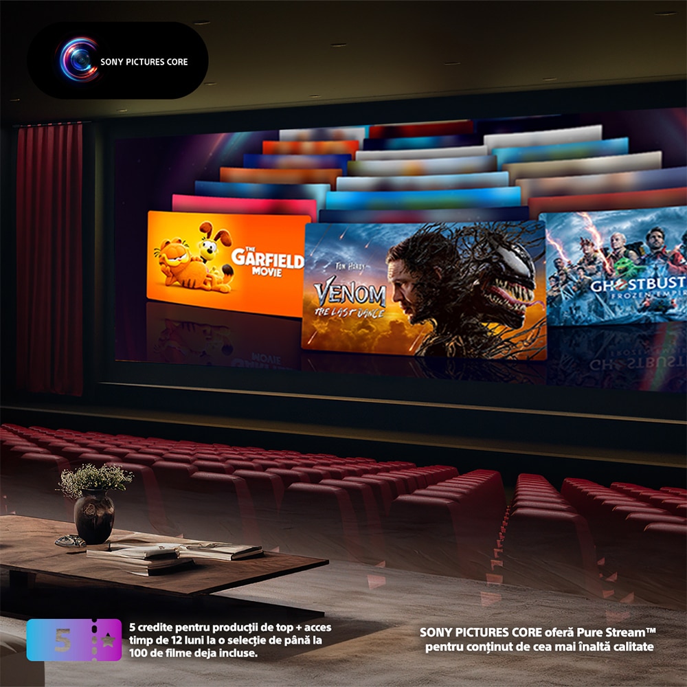 Televizor LED Smart SONY BRAVIA 3 K75S35, Ultra HD 4K, HDR, 189cm