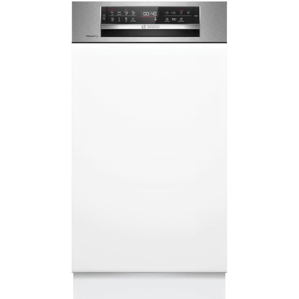 Masina de spalat vase semi-incorporabila BOSCH SPI6EMS21E, 10 seturi, 8 programe, 45 cm, Clasa B, inox