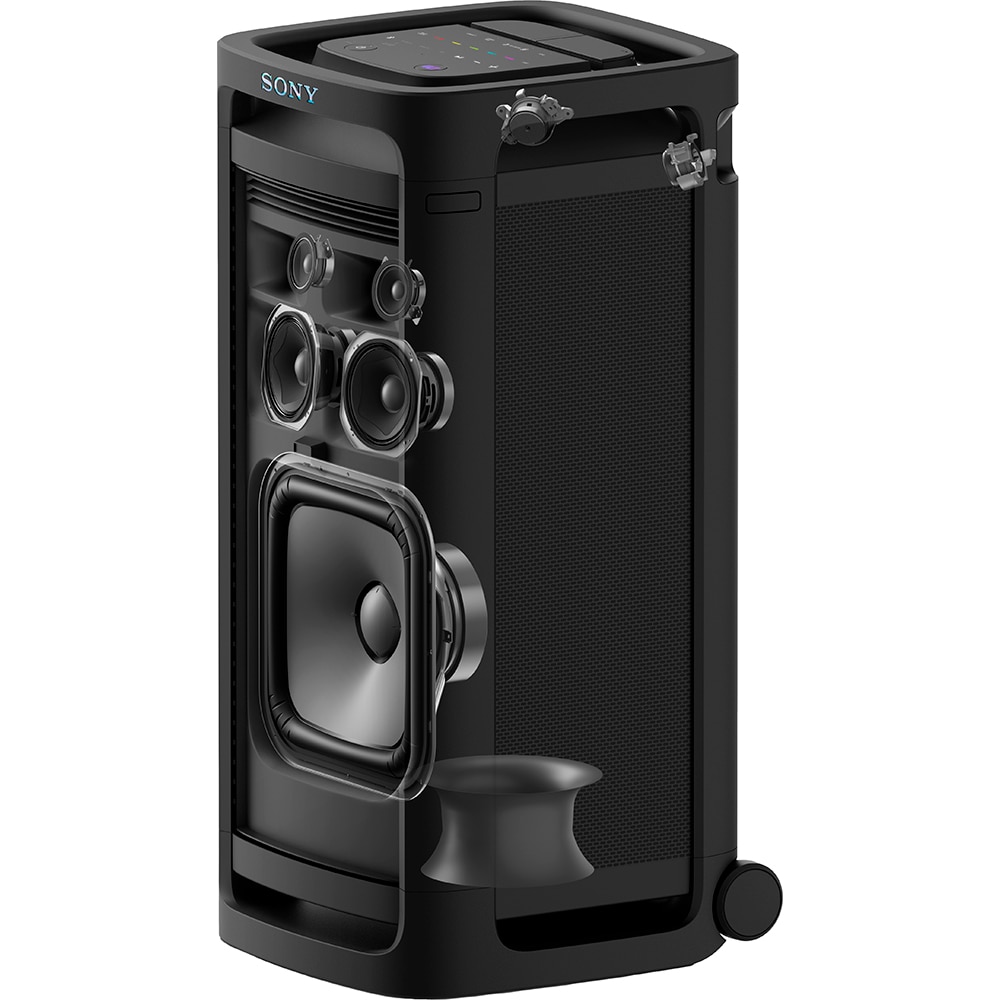 Boxa portabila SONY ULT Tower 9 BAT, Bluetooth, USB, Ult Power Sound, Party Connect, negru