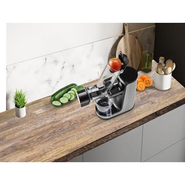 Storcator fructe si legume GORENJE JC200BE, 0.4l, 200W, 1 treapta viteza, negru-argintiu