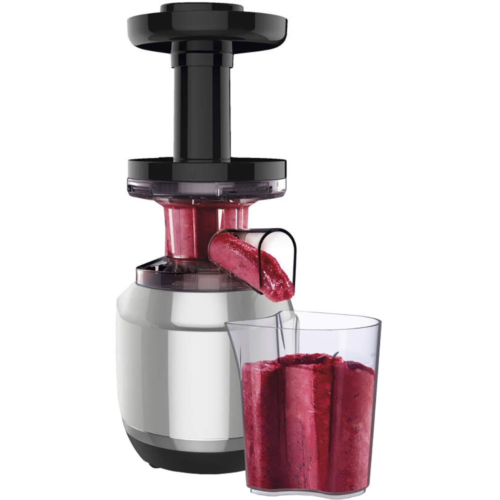 Storcator fructe si legume TEFAL ZC420E38 Juice N'Clean, 0.8l, 150W, 2 trepte viteza, negru-argintiu