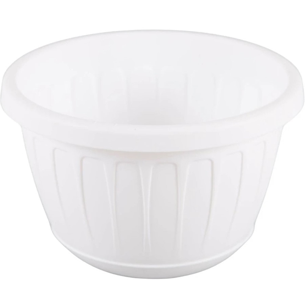 Ghiveci suspendat HARPLAST Stella, D26 cm, plastic, alb