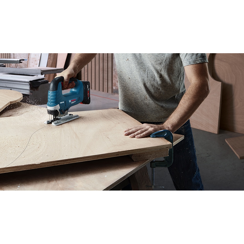 Fierastrau pendular BOSCH PROFESSIONAL GST 185-LI, 125mm F.A., albastru