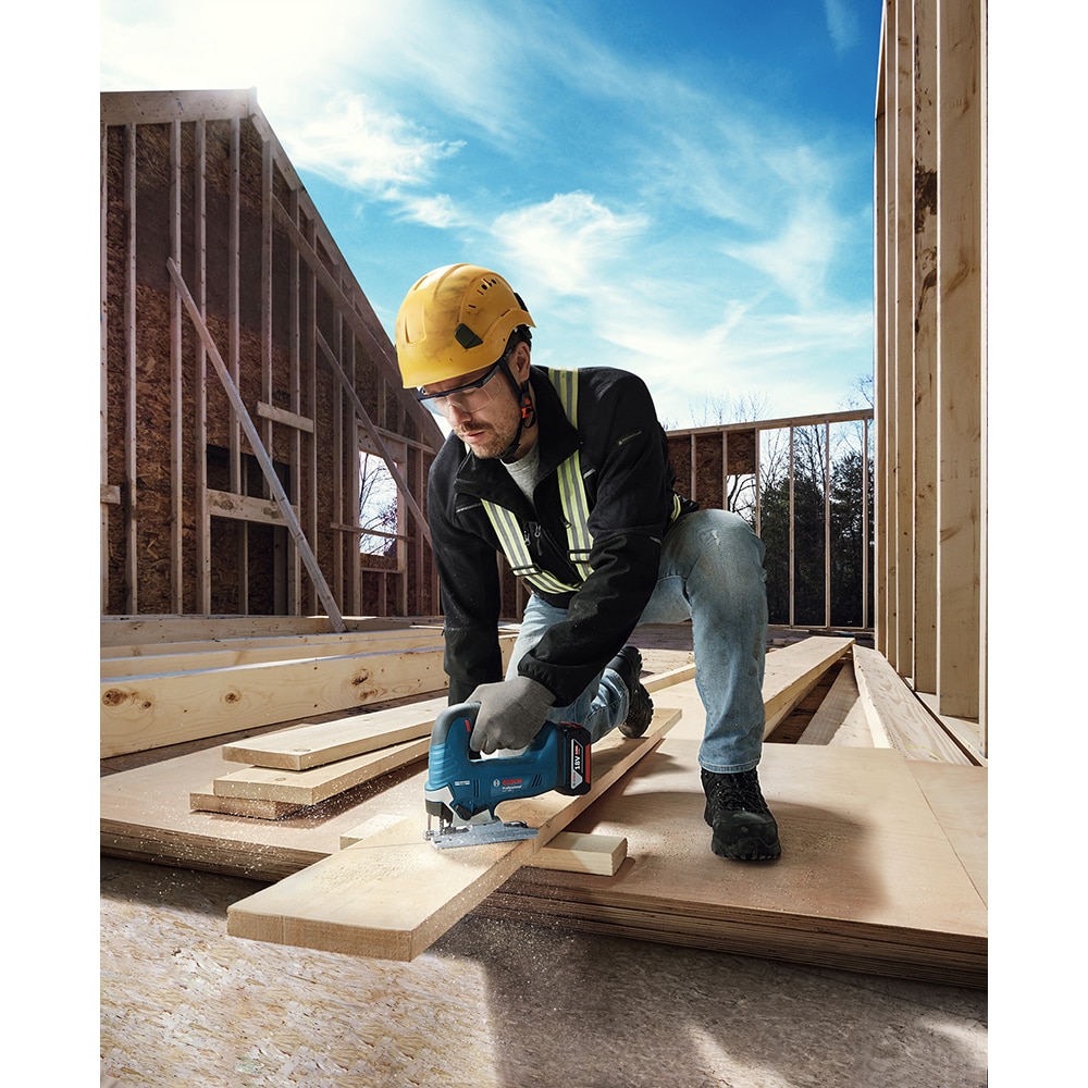 Fierastrau pendular BOSCH PROFESSIONAL GST 185-LI, 125mm, albastru