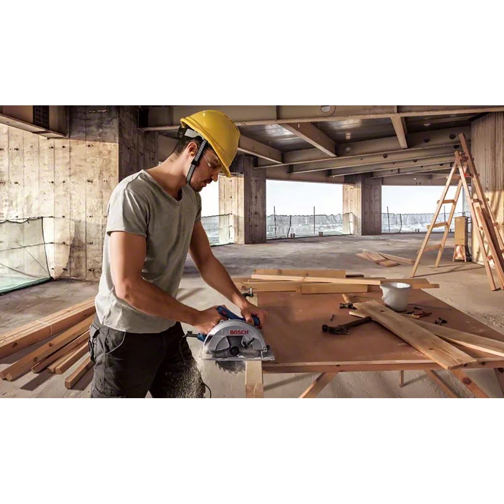 Fierastrau circular BOSCH PROFESSIONAL GKS 140, 1400W, 6200rpm, disc 185mm, adancime 64