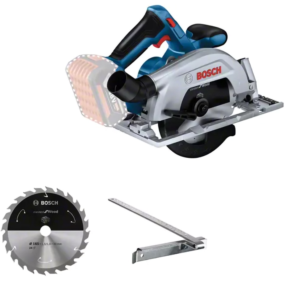 Fierastrau circular BOSCH PROFESSIONAL GKS 185-LI, 165mm 5AH, albastru