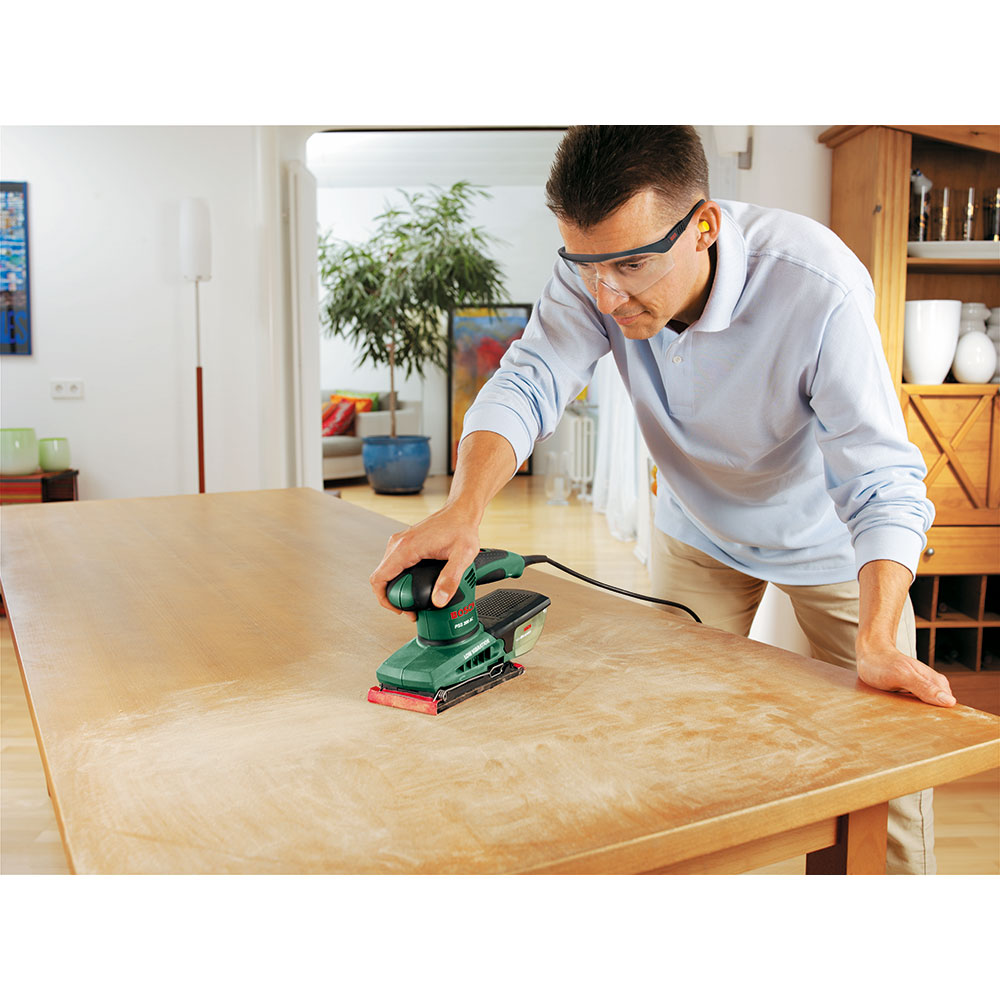 Masina de slefuit cu vibratii BOSCH PSS 200 AC, 24000rpm, 200W, 182mm