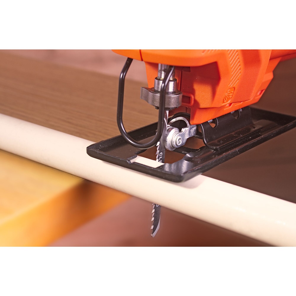 Fierastrau pendular BLACK DECKER BES603A6 QS, 400W, 3000rpm, adancime 65mm, 6 panze