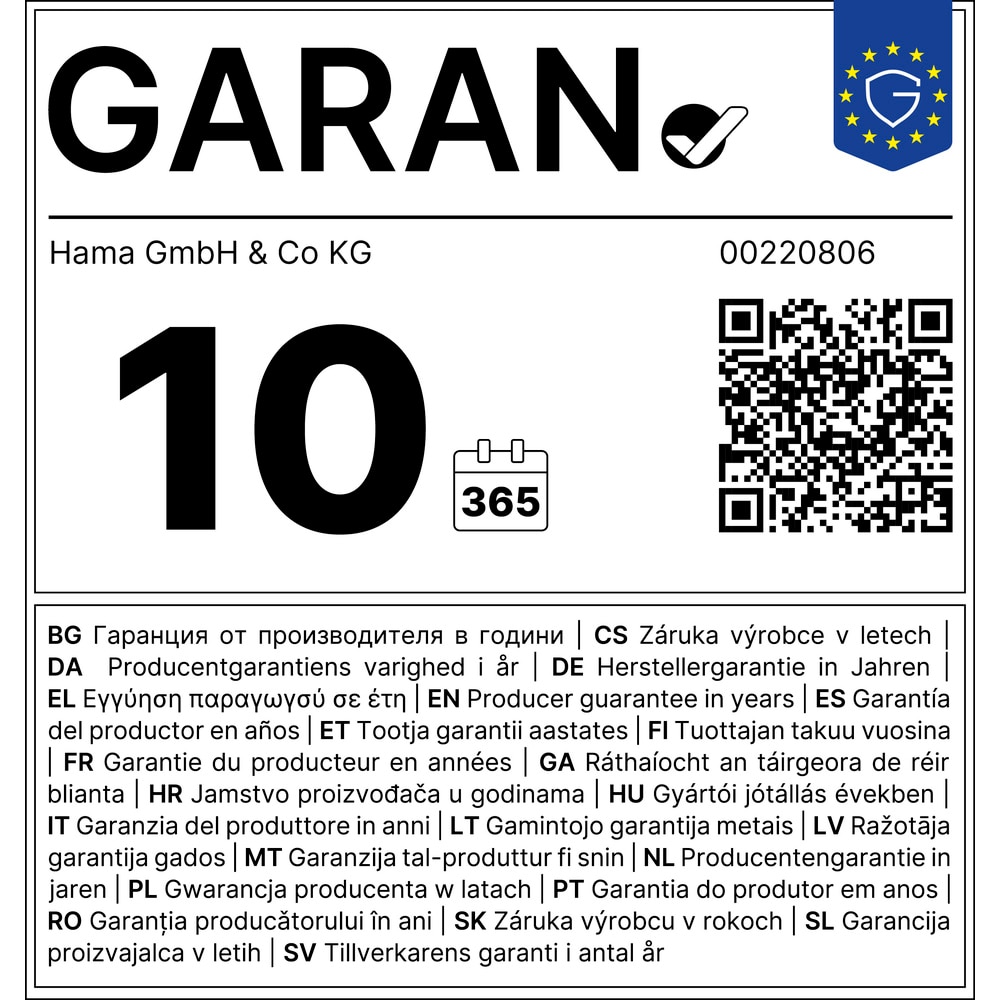 Suport TV perete HAMA 220806, reglabil, 19-48", 25kg, negru