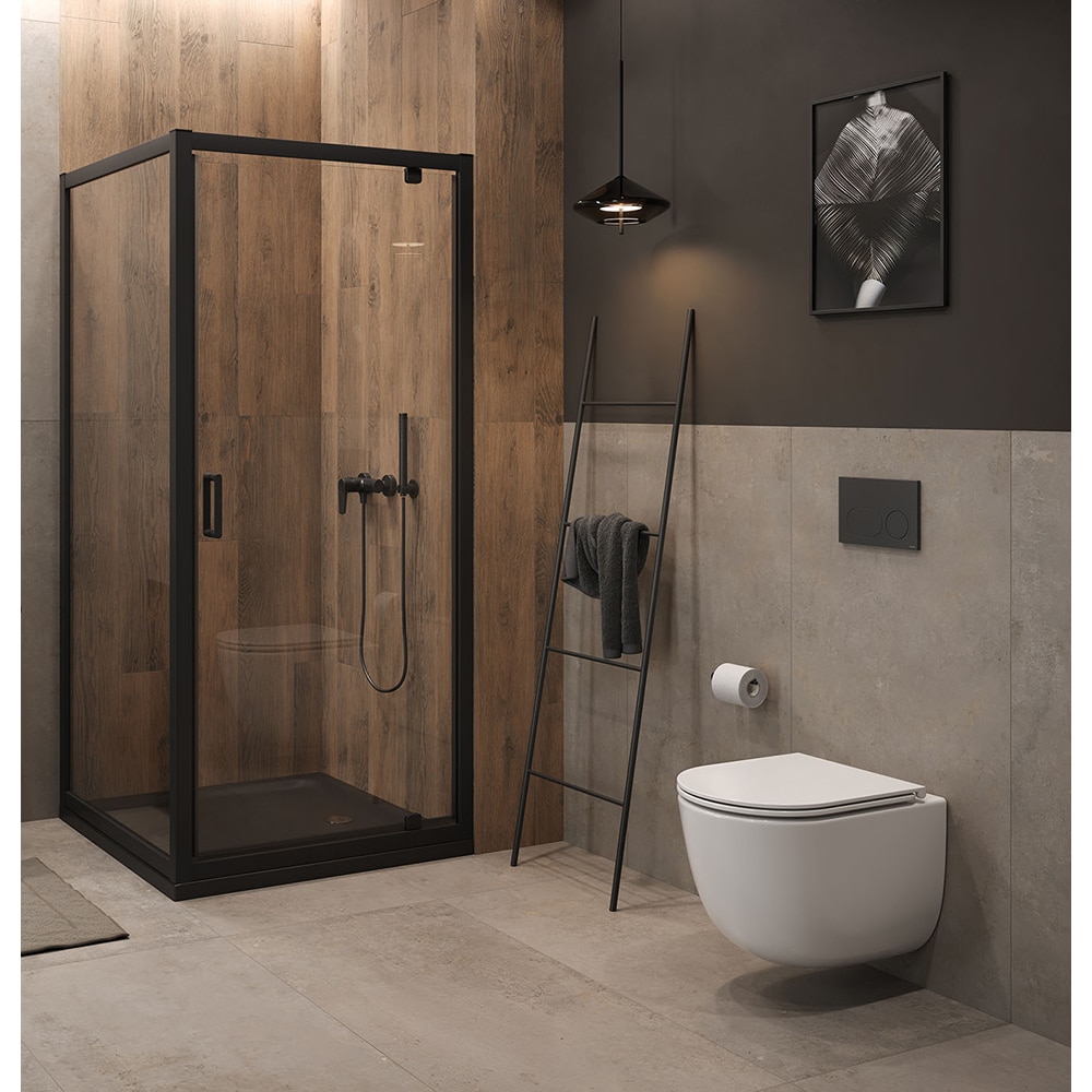 Vas WC suspendat CERSANIT Remo S4035-001, ceramica, evacuare orizontala, 36 x 51 x 38.5 cm, alb