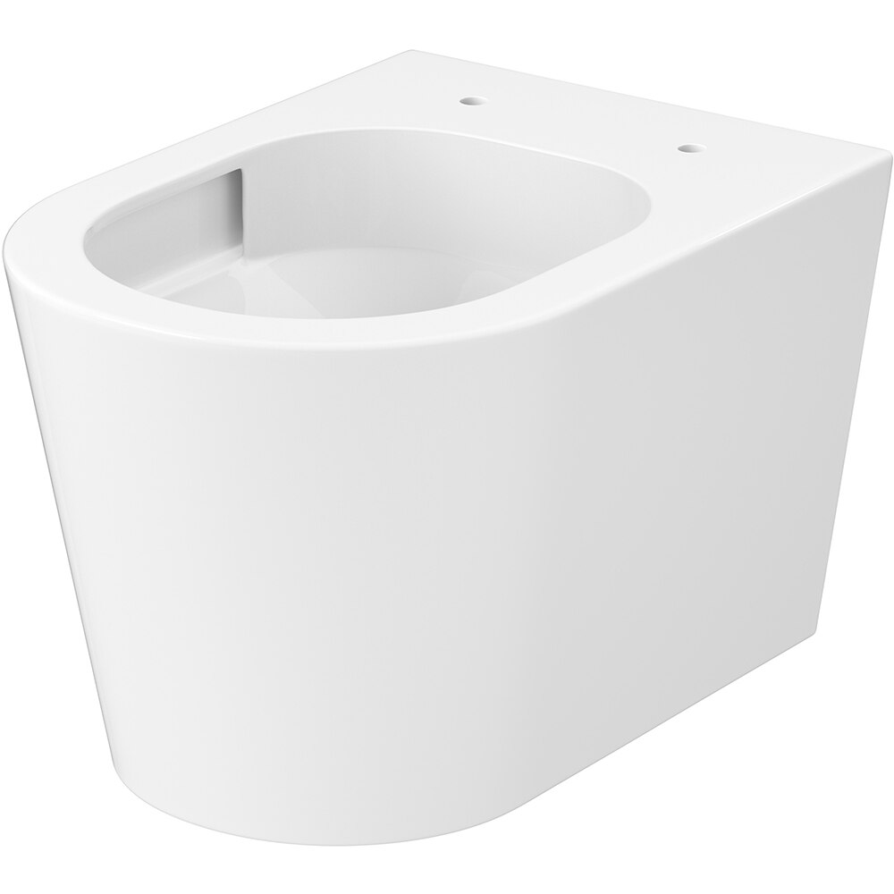 Vas WC suspendat CERSANIT Mesta S4037-001, ceramica, evacuare orizontala, 36 x 49 x 34.5 cm, alb