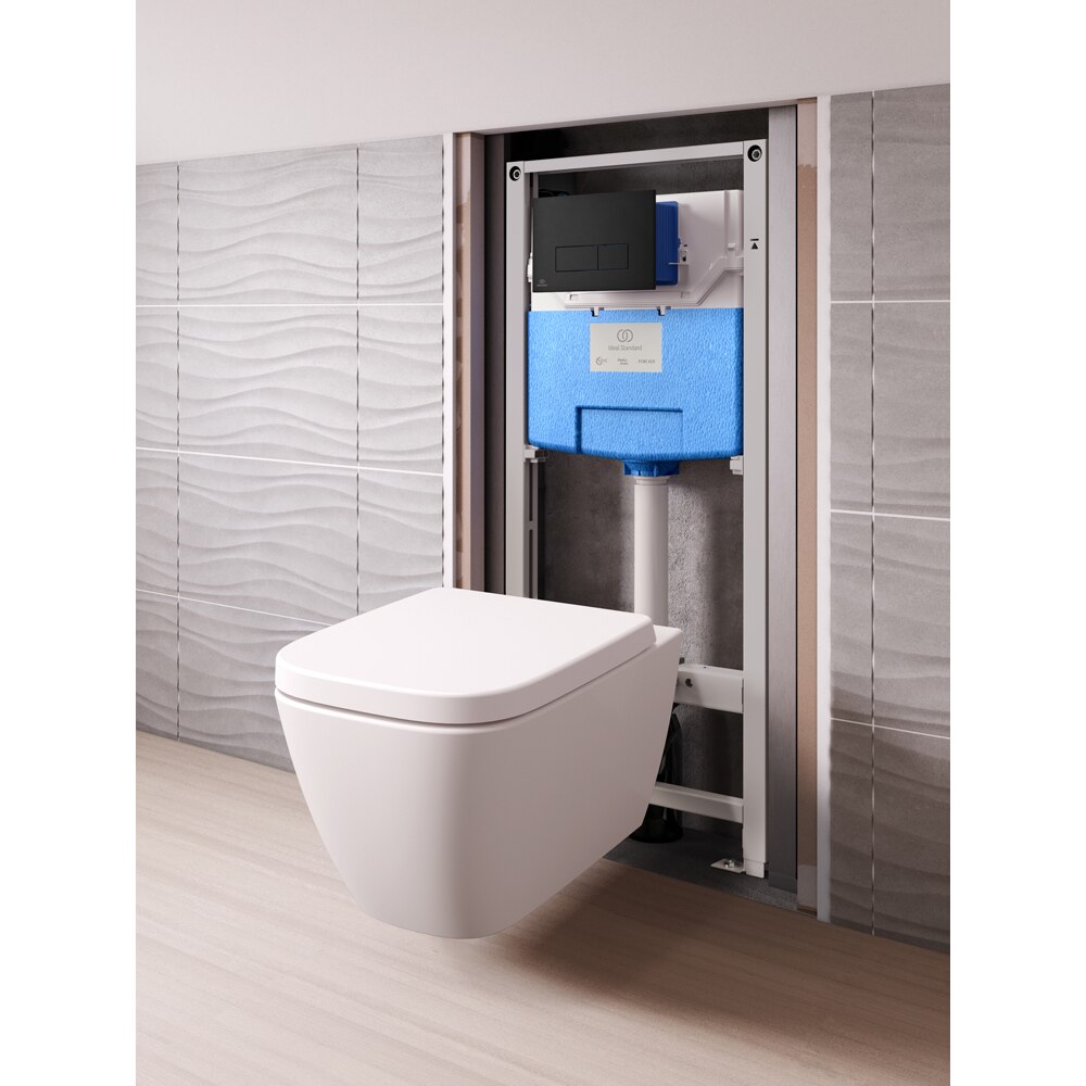 Vas WC suspendat IDEAL STANDARD I.Life B T461401, ceramica, evacuare orizontala, 35.5 x 54 x 33.5 cm, alb