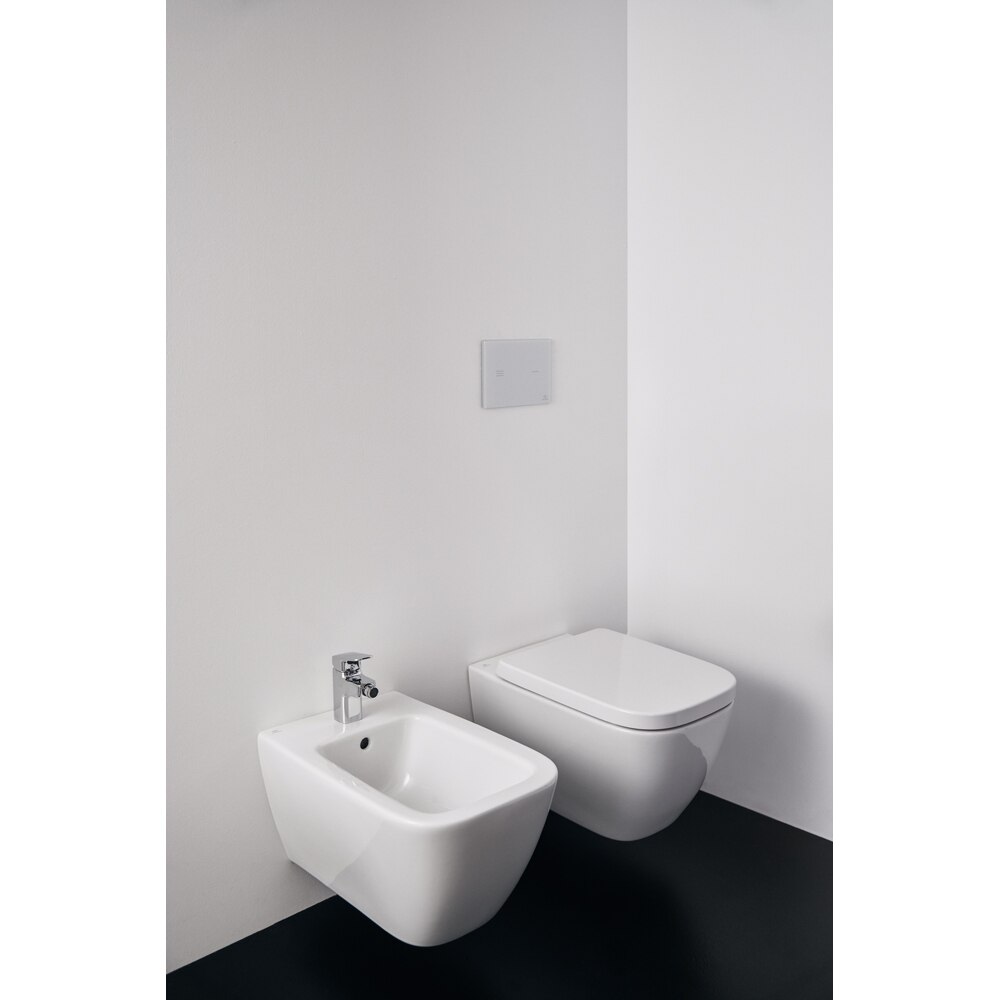 Vas WC suspendat IDEAL STANDARD I.Life B T461401, ceramica, evacuare orizontala, 35.5 x 54 x 33.5 cm, alb