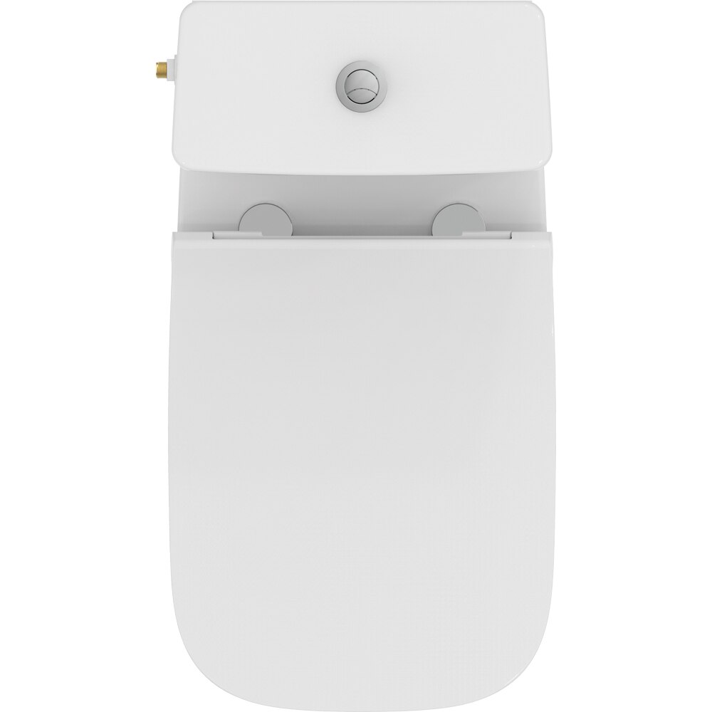 Set vas WC IDEAL STANDARD I.Life B T534801, ceramica, evacuare orizontala, rezervor 3/6l, capac SoftClose, alb