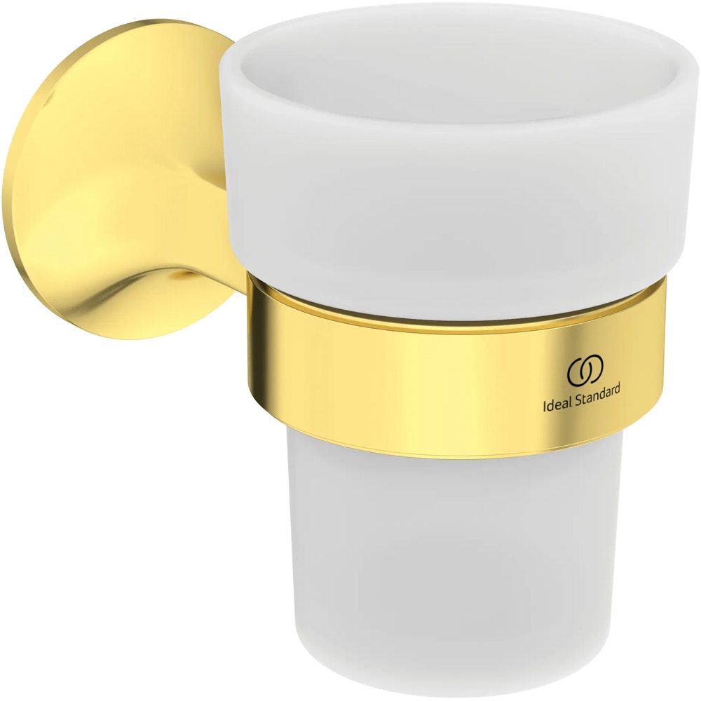 Pahar baie IDEAL STANDARD La Dolce Vita T5506A2, auriu periat