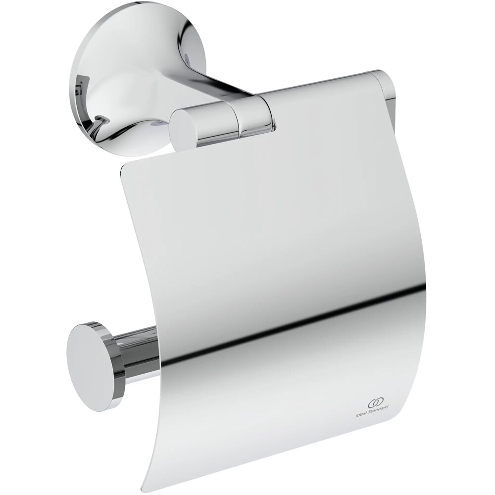 Suport hartie igienica cu capac IDEAL STANDARD La Dolce Vita T5509AA, crom