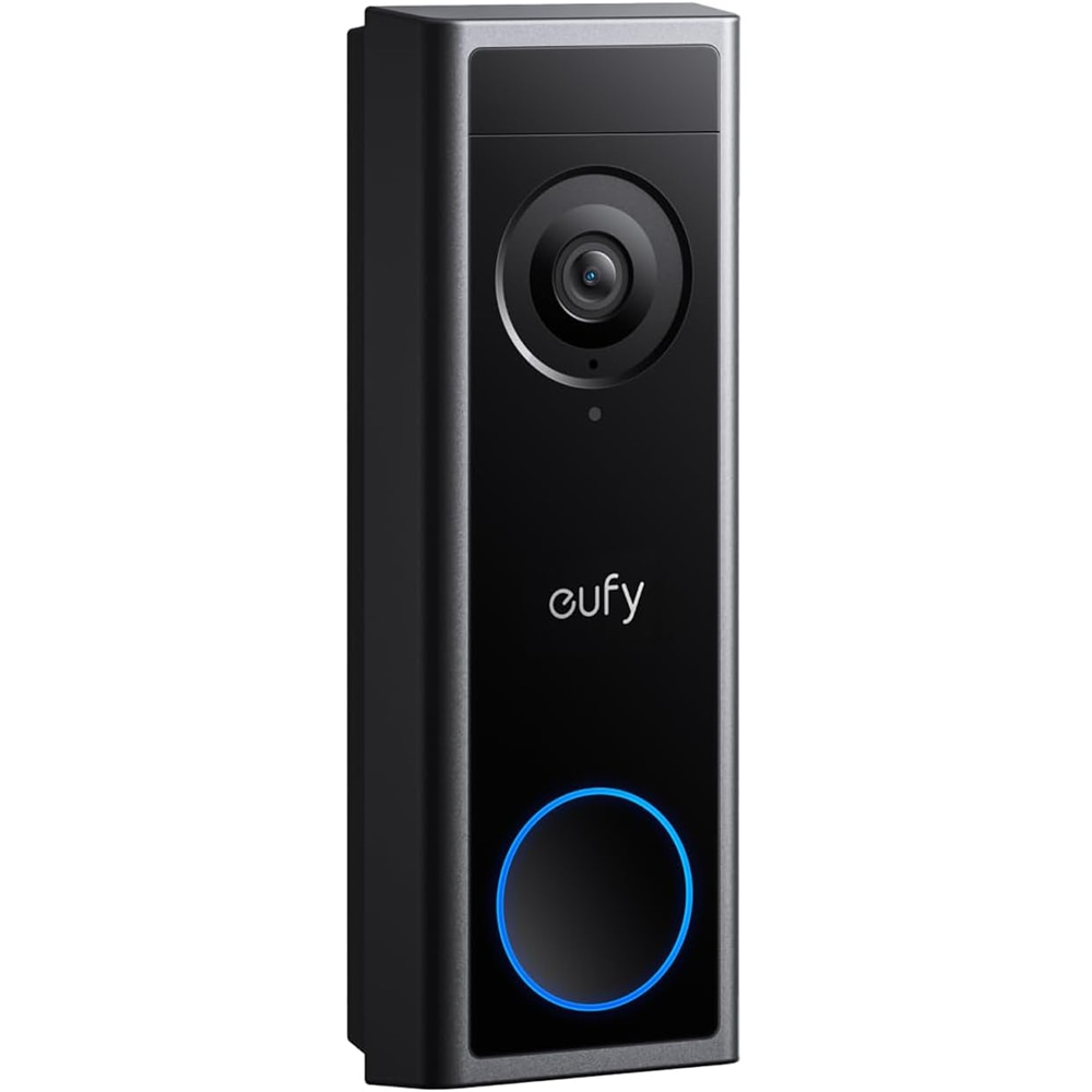Sonerie video EUFY C31, Wi-Fi, 2K, 50m, negru