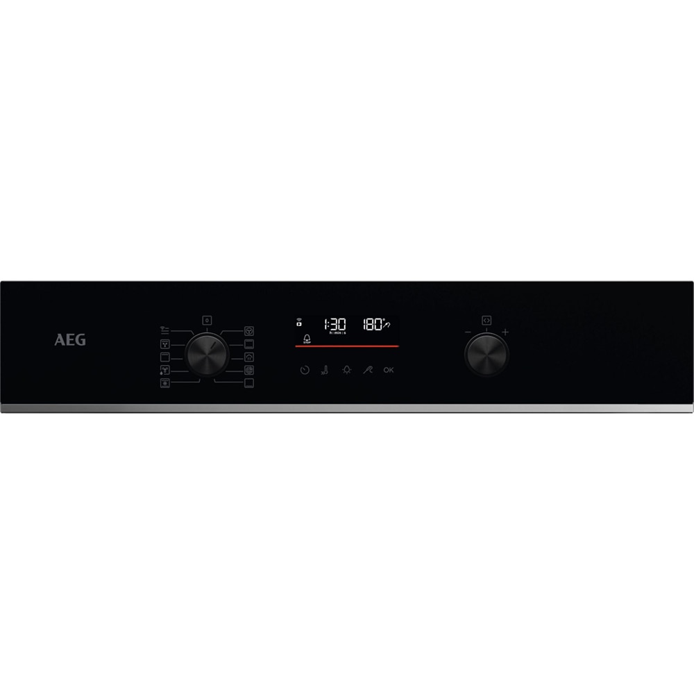 Cuptor incorporabil AEG SurroundCook TA5PB531AB, Electric, Gatire cu abur, Autocuratare pirolitica, 71 l, Clasa A+, inox-negru