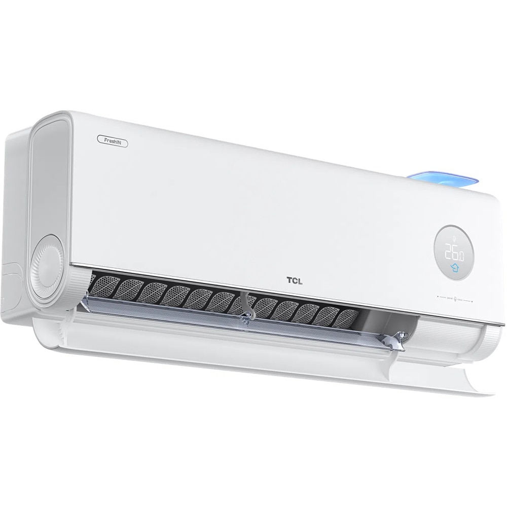 Aer conditionat TCL Fresh IN, 12000 BTU, A+++/A++, Wi-Fi, Fresh O2, Inverter, Incalzire, I Feel, Functie Antifungica, alb